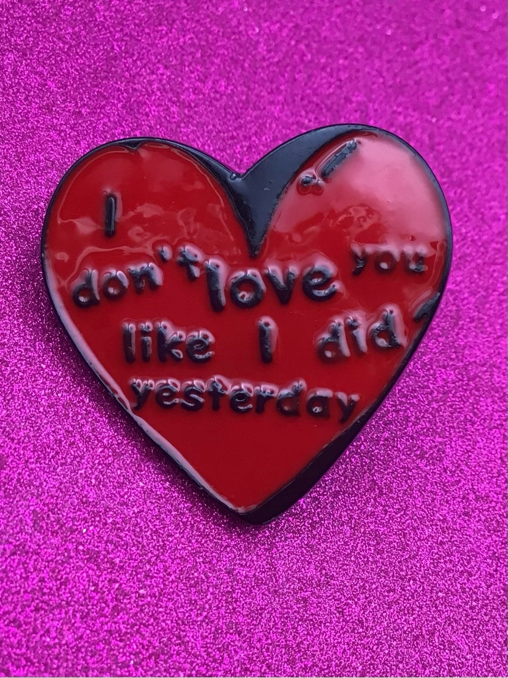 Yesterday Enamel Pin
